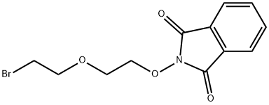 1H-Isoindole-1,3(2H)-dione, 2-[2-(2-bromoethoxy)ethoxy]- 结构式