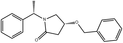 2-Pyrrolidinone, 1-[(1S)-1-phenylethyl]-4-(phenylmethoxy)-, (4R)-