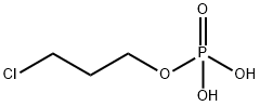 磷酸二氢(3-氯丙基)酯 结构式