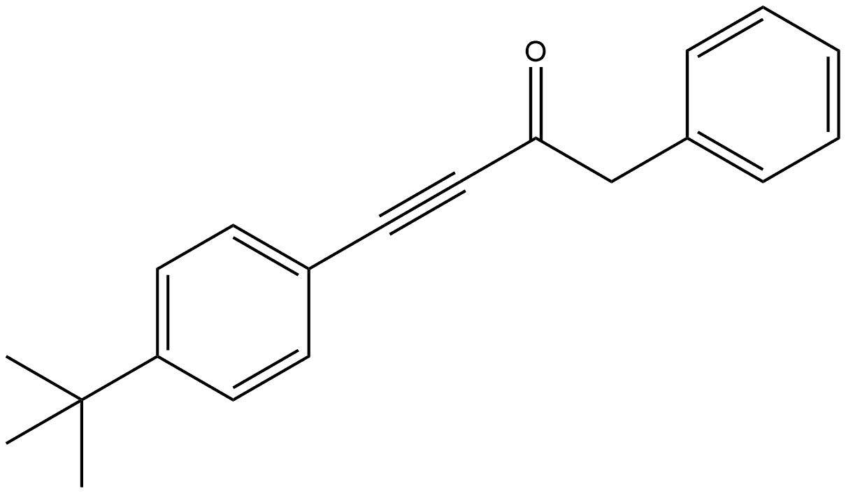 4-[4-(1,1-Dimethylethyl)phenyl]-1-phenyl-3-butyn-2-one,1350720-91-0,结构式