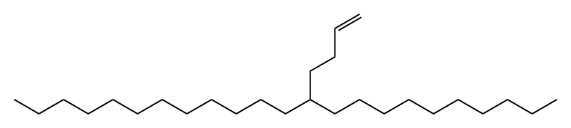 Tricosane, 11-(3-buten-1-yl)- Structure