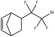 Bicyclo[2.2.1]hept-2-ene, 5-(2-bromo-1,1,2,2-tetrafluoroethyl)- 结构式