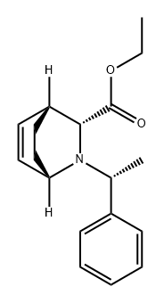135094-11-0 2-Azabicyclo[2.2.2]oct-5-ene-3-carboxylic acid, 2-[(1R)-1-phenylethyl]-, ethyl ester, (1S,3R,4R)-