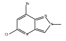 2H-Pyrazolo[4,3-b]pyridine, 7-bromo-5-chloro-2-methyl- Structure