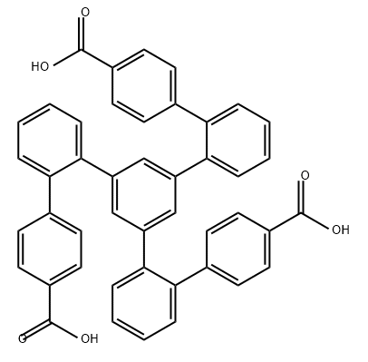 5''-(4'-CARBOXY-[1,1'-BIPHENYL]-2-YL)-[1,1':2',1'':3'',1''':2''',1''''-QUINQUEPHENYL]-4,4''''-DICARB 结构式