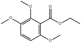 Benzoic acid, 2,3,6-trimethoxy-, ethyl ester,1352034-29-7,结构式