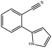 Benzonitrile, 2-(1H-pyrrol-2-yl)- Struktur