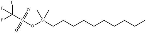 癸基二甲基硅烷基 三氟甲磺酸盐 结构式