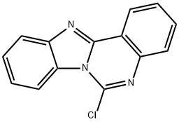 BENZIMIDAZO[1,2-C]QUINAZOLINE, 6-CHLORO-,1352329-51-1,结构式