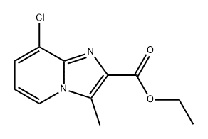 1352396-20-3 Imidazo[1,2-a]pyridine-2-carboxylic acid, 8-chloro-3-methyl-, ethyl ester