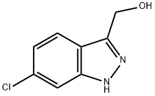 1H-Indazole-3-methanol, 6-chloro- 结构式