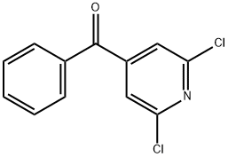 (2,6-二氯吡啶-4-基)(苯基)甲酮,1353056-47-9,结构式