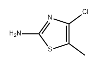 4-氯-5-甲基噻唑-2-胺, 1353100-95-4, 结构式