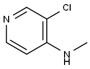 3-氯-N-甲基吡啶-4-胺, 1353101-73-1, 结构式