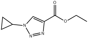 1H-1,2,3-Triazole-4-carboxylic acid, 1-cyclopropyl-, ethyl ester|1-环丙基-1H-1,2,3-三唑-4-甲酸乙酯