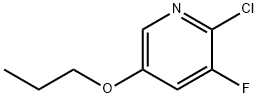 2-Chloro-3-fluoro-5-propoxypyridine|