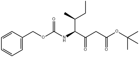 OBDXBUWPBDVKEB-KSSFIOAISA-N|(4S,5S)-4-(((苄氧基)羰基)氨基)-5-甲基-3-氧代庚酸叔丁酯