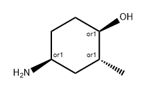 Cyclohexanol, 4-amino-2-methyl-, (1R,2R,4S)-rel- Structure