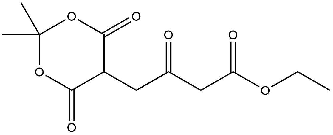 1,3-Dioxane-5-butanoic acid, 2,2-dimethyl-β,4,6-trioxo-, ethyl ester