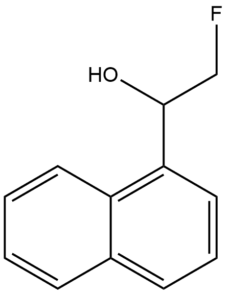 2-fluoro-1-(naphthalen-1-yl)ethan-1-ol Structure