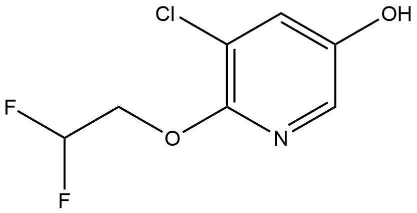 1355067-78-5 5-Chloro-6-(2,2-difluoroethoxy)-3-pyridinol