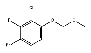 Benzene, 1-bromo-3-chloro-2-fluoro-4-(methoxymethoxy)-|1-溴-3-氯-2-氟-4-(甲氧基甲氧基)苯