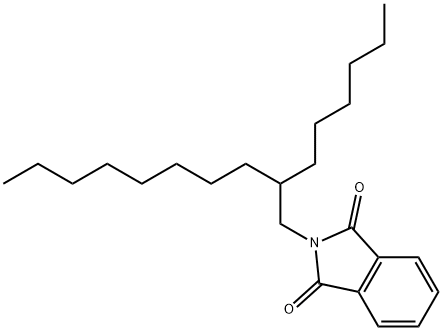 1H-Isoindole-1,3(2H)-dione, 2-(2-hexyldecyl)- Structure