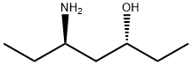 (3R,5R)-5-Amino-3-heptanol Structure