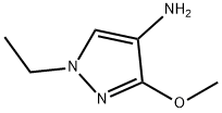 1-乙基-3-甲氧基-1H-吡唑-4-胺,1356543-31-1,结构式