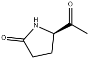 2-Pyrrolidinone, 5-acetyl-, (5R)- 化学構造式