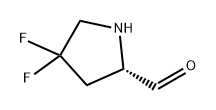 (S)-4,4-二氟吡咯烷-2-甲醛, 1357281-62-9, 结构式