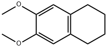 Naphthalene, 1,2,3,4-tetrahydro-6,7-dimethoxy- Struktur