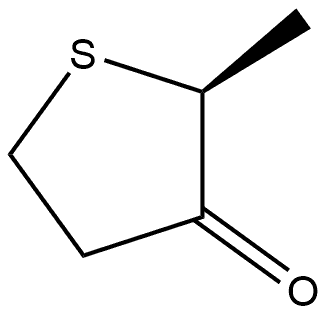 3(2H)-Thiophenone, dihydro-2-methyl-, (2S)- Structure