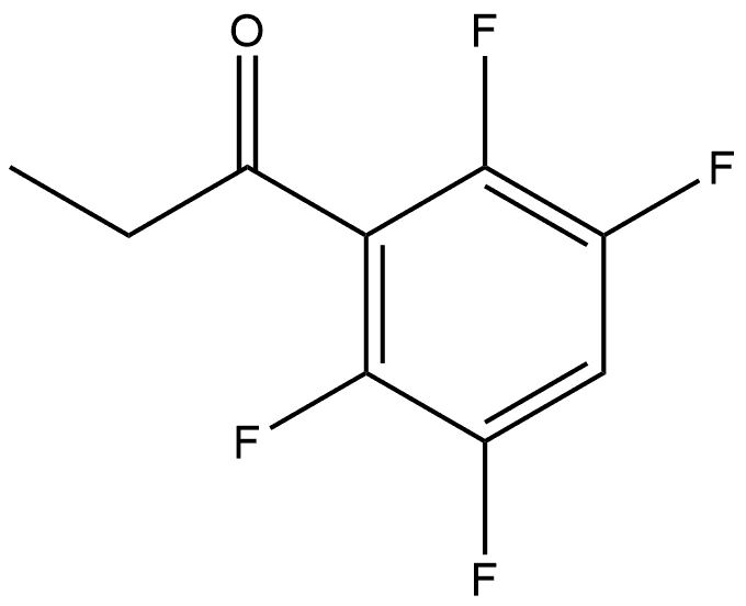 1-(2,3,5,6-Tetrafluorophenyl)-1-propanone Structure