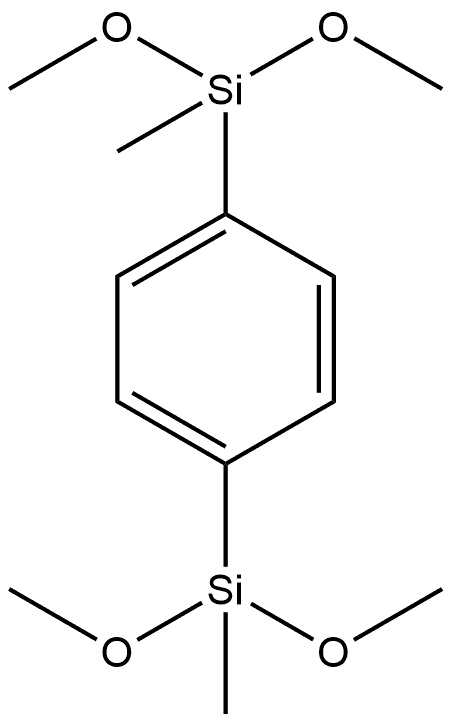 Benzene, 1,4-bis(dimethoxymethylsilyl)-|1,4-双(二甲氧基甲基硅基)苯