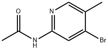 Acetamide, N-(4-bromo-5-methyl-2-pyridinyl)- Structure