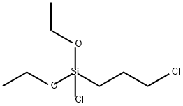 Silane, chloro(3-chloropropyl)diethoxy- 结构式