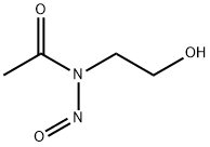 N-(2-Hydroxyethyl)-N-nitrosoacetamide Structure