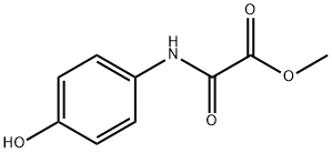 N-(4-Hydroxyphenyl)oxalamic acid methyl ester 结构式