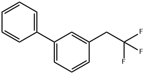 3-(2,2,2-TRIFLUOROETHYL)-1,1'-BIPHENYL,1360594-84-8,结构式