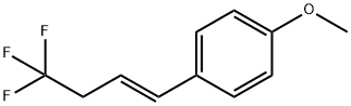 (E)-1-METHOXY-4-(4,4,4-TRIFLUOROBUT-1-EN-1-YL)BENZENE, 1360594-88-2, 结构式