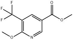 1360883-19-7 3-Pyridinecarboxylic acid, 6-methoxy-5-(trifluoromethyl)-, methyl ester