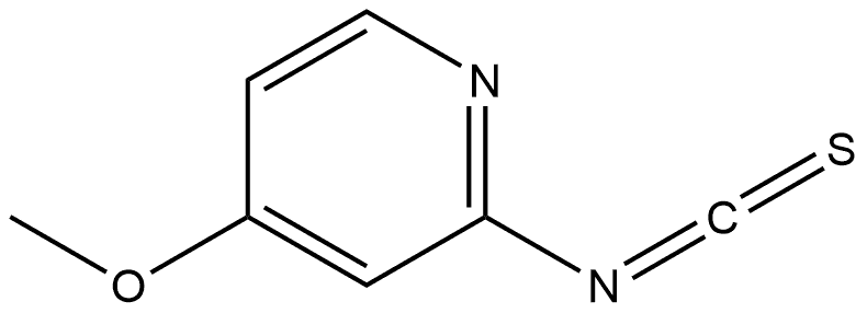 2-异硫氰基-4-甲氧基吡啶 结构式