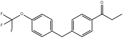 1361005-68-6 1-Propanone, 1-[4-[[4-(trifluoromethoxy)phenyl]methyl]phenyl]-