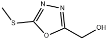1,3,4-Oxadiazole-2-methanol, 5-(methylthio)-,1361198-59-5,结构式