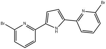 Pyridine, 2,2'-(1H-pyrrole-2,5-diyl)bis[6-bromo- Struktur