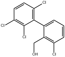 3,2',3',6'-Tetrachlorobiphenyl-2-methanol Structure