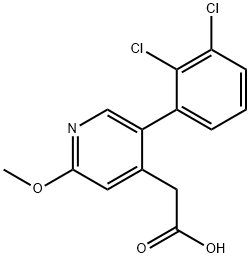 1361826-98-3 5-(2,3-Dichlorophenyl)-2-methoxypyridine-4-acetic acid