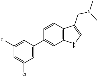 6-(3,5-Dichlorophenyl)gramine 结构式