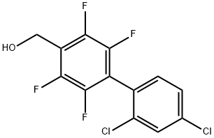 (2',4'-Dichloro-2,3,5,6-tetrafluoro-biphenyl-4-yl)-methanol|